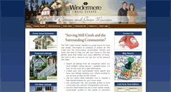 Desktop Screenshot of millcreekhomes.com